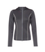 Résumé Octavia Zip Blouse Dark Grey