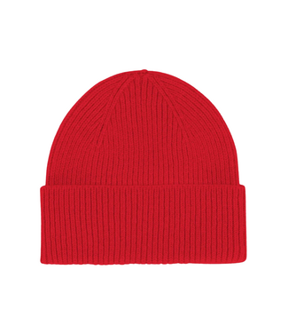 Colorful Standard Merino Wool Beanie Scarlet Red