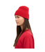 Merino Wool Beanie Scarlet Red