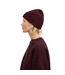 Merino Wool Beanie Oxblood Red