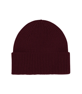 Colorful Standard Merino Wool Beanie Oxblood Red