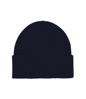 Colorful Standard Merino Wool Beanie Navy Blue