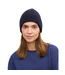 Merino Wool Beanie Navy Blue