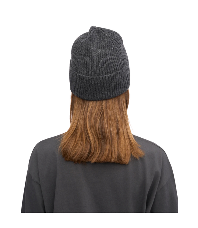 Merino Wool Beanie Lava Grey