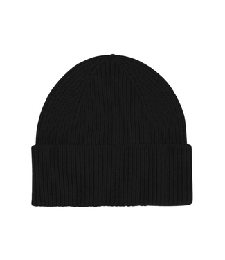 Colorful Standard Merino Wool Beanie Deep Black