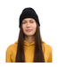 Merino Wool Beanie Deep Black