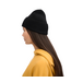 Merino Wool Beanie Deep Black