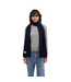 Merino Wool Scarf Navy Blue