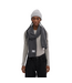 Merino Wool Scarf Lava Grey