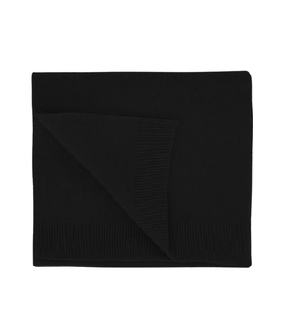 Colorful Standard Merino Wool Scarf Deep Black