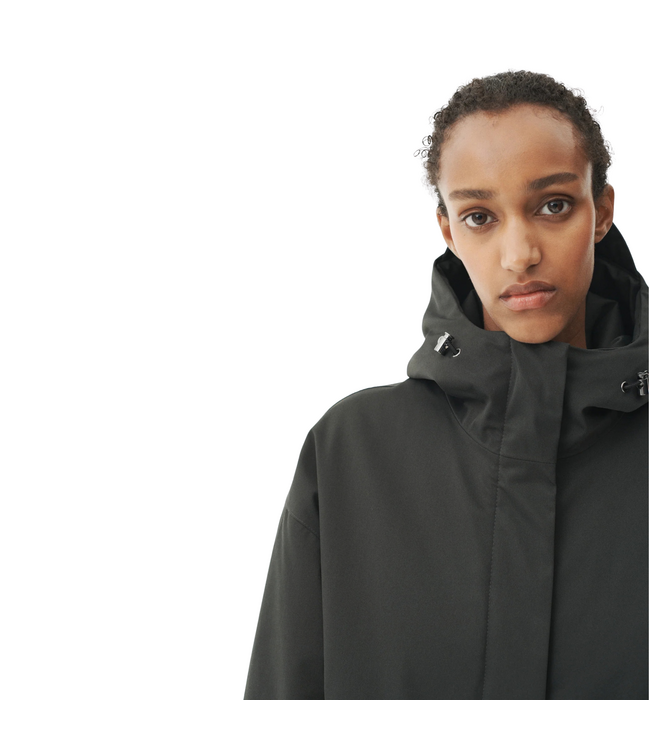 Roomy Long Tube Washed Black