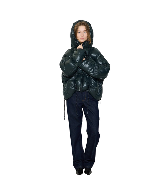 Paris Puffer Jacket Dark Green
