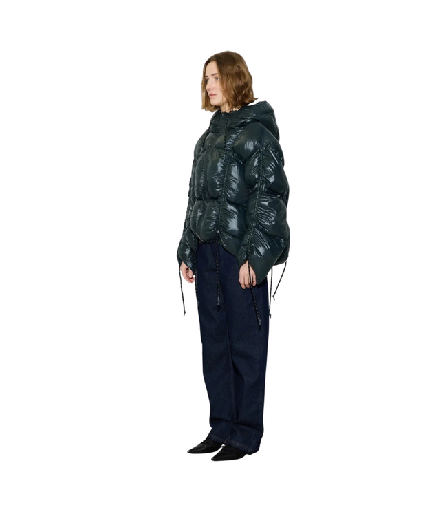 Paris Puffer Jacket Dark Green