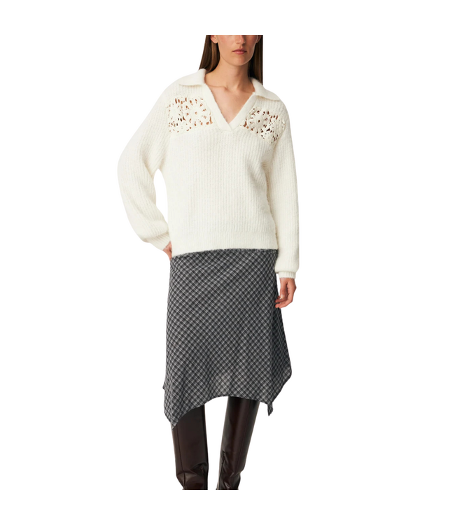 Dorothea Skirt Grey Check