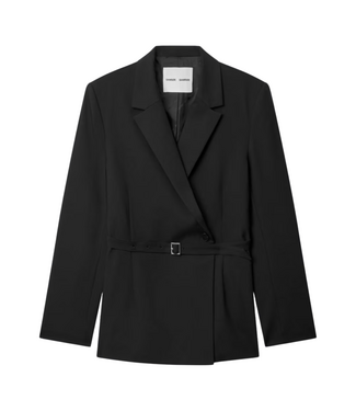 Samsoe Samsoe Salot Buckle Blazer Black