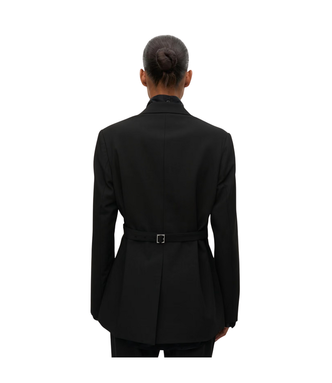 Salot Buckle Blazer Black