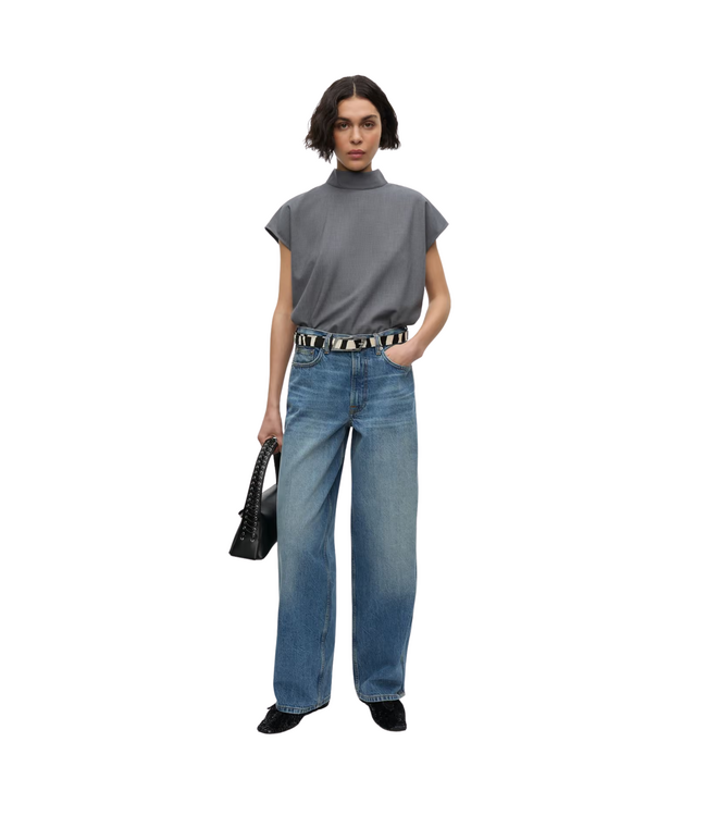 Sahoys Top Grey Mel