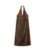 Saselva Dress Brown Tie