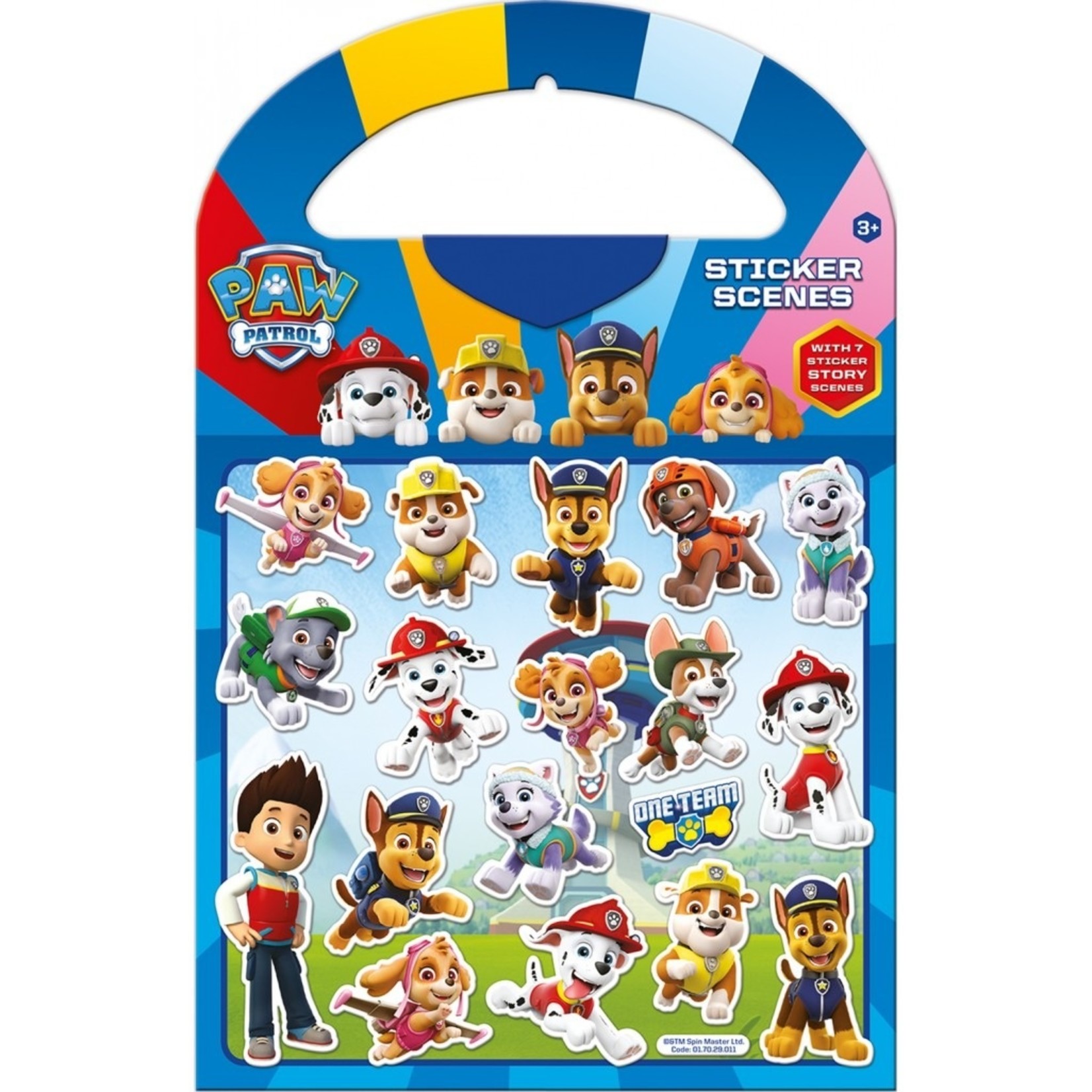 Paper Projects Paw Patrol Stickerboekje