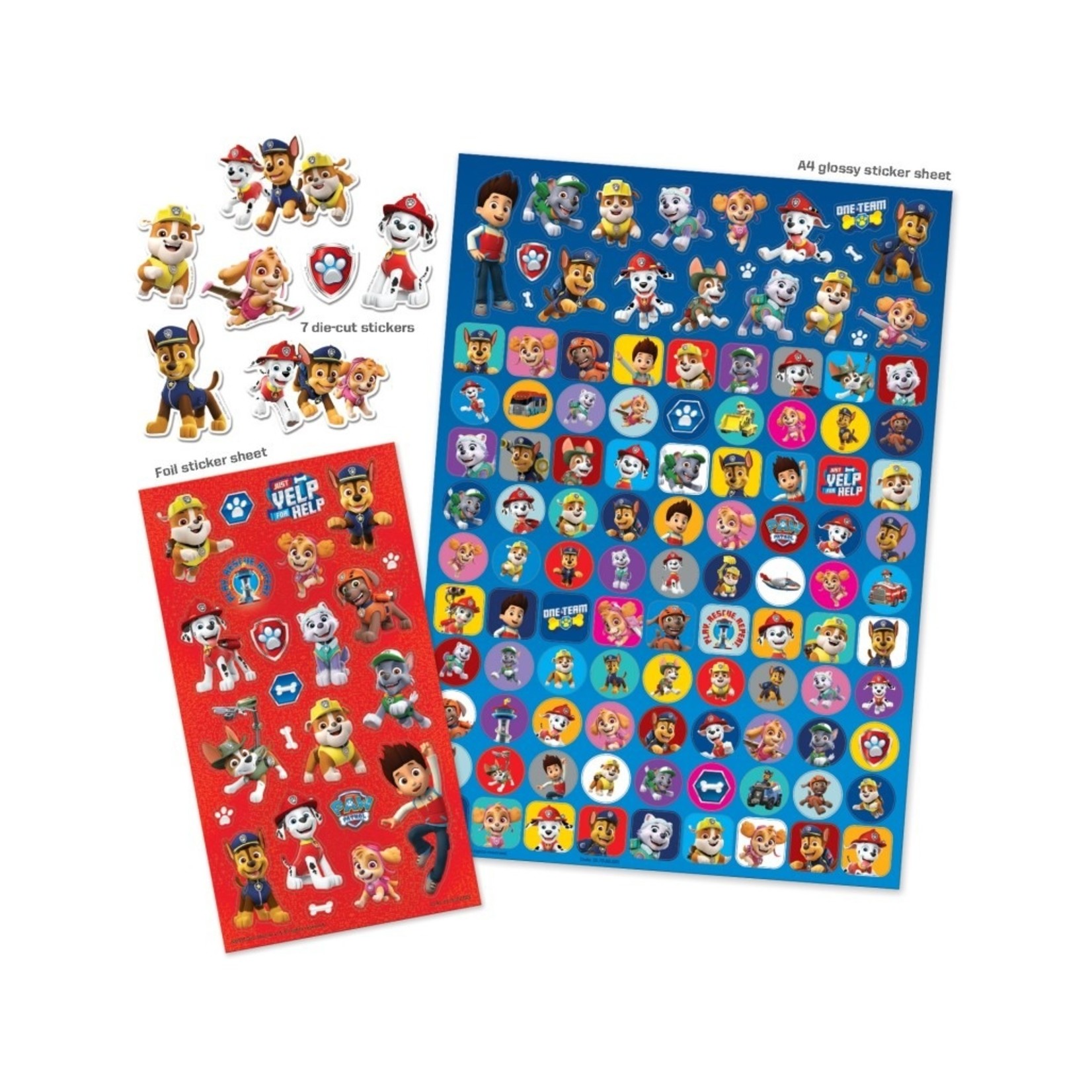 Paper Projects Paw Patrol  Sticker Pack