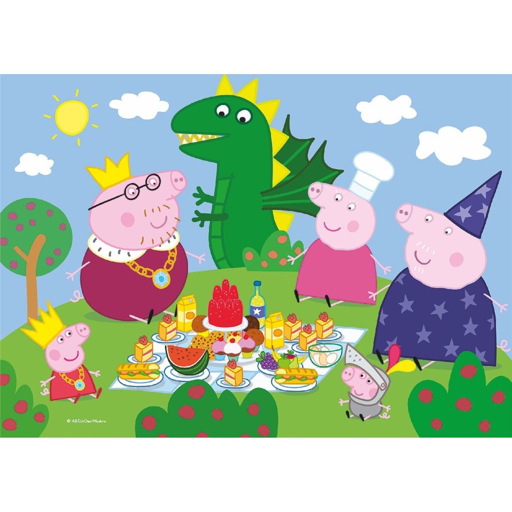 Clementoni Peppa Pig Puzzel 2X20 Stuks