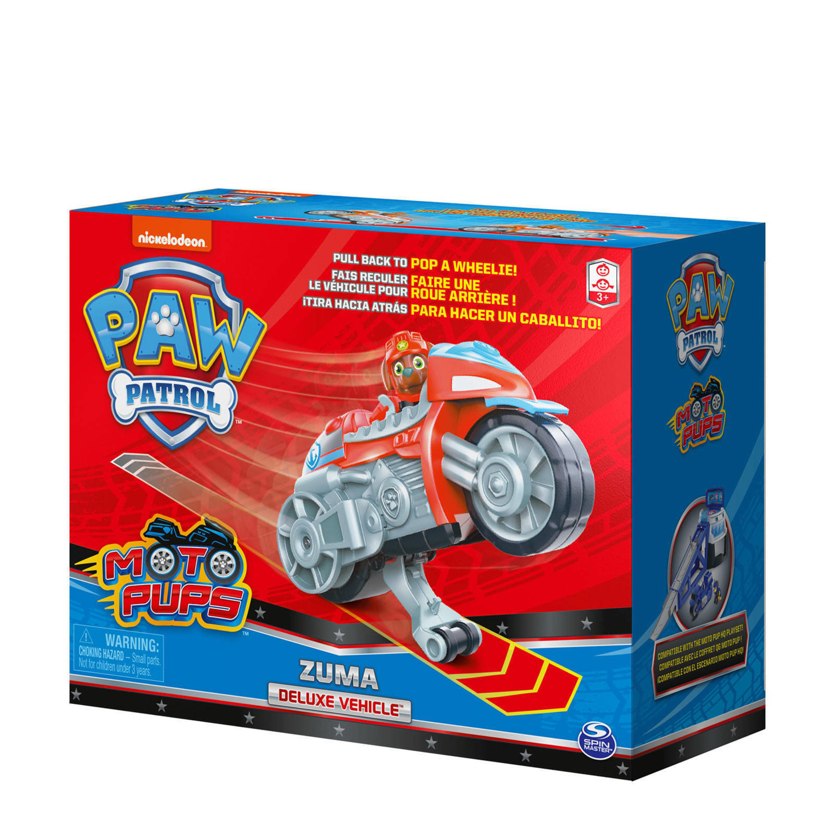 Spin Master Paw Patrol Moto Themed Zuma