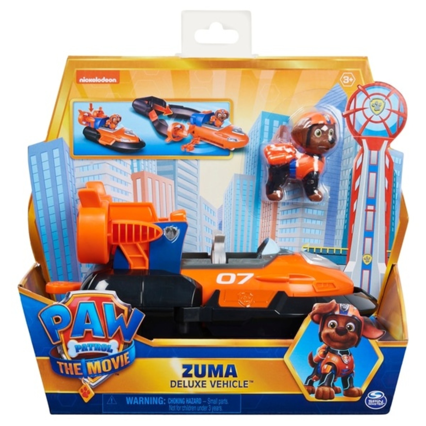 Spin Master Paw Patrol The Movie Zuma's Hovercraft