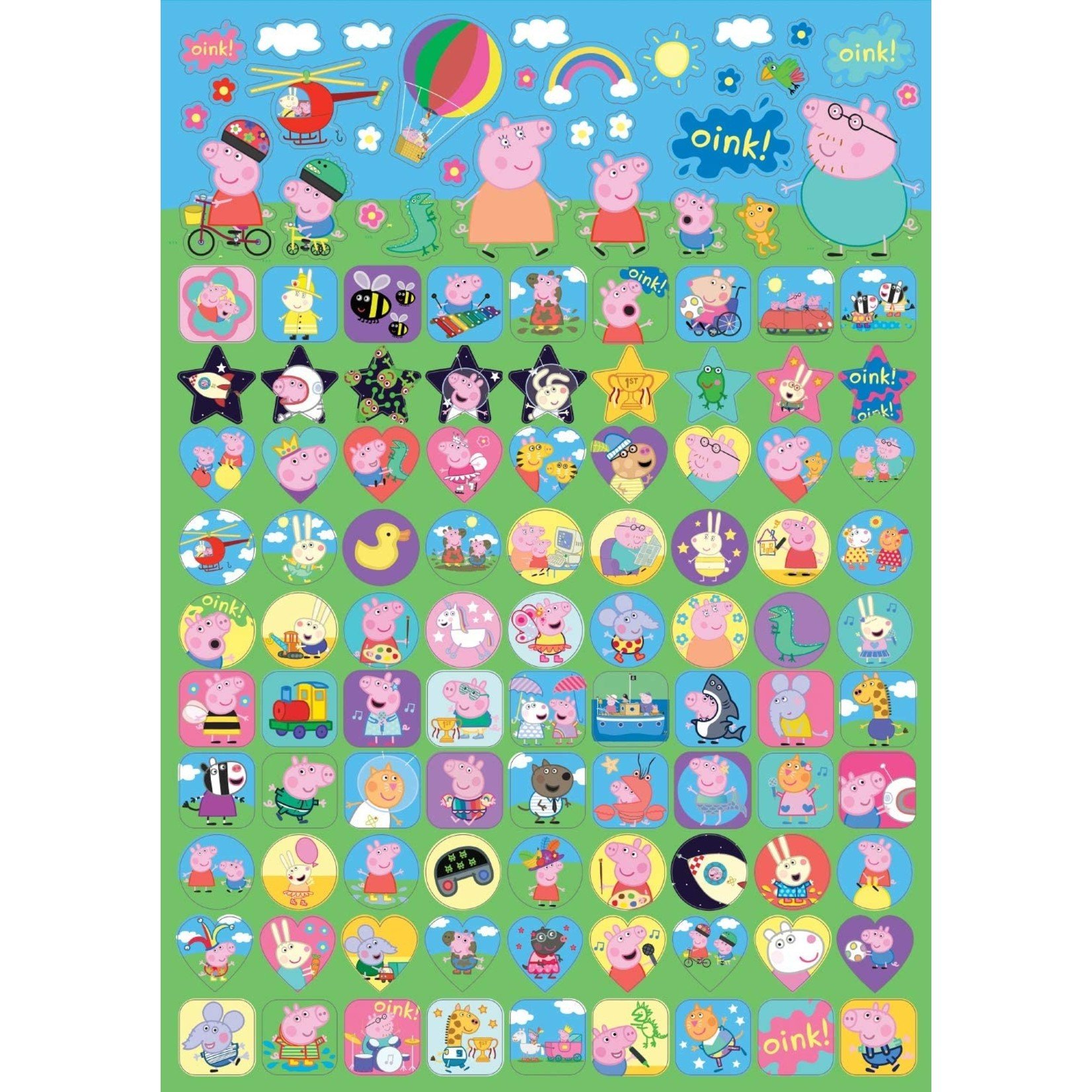 Paper Projects Peppa Pig Sticker Pack