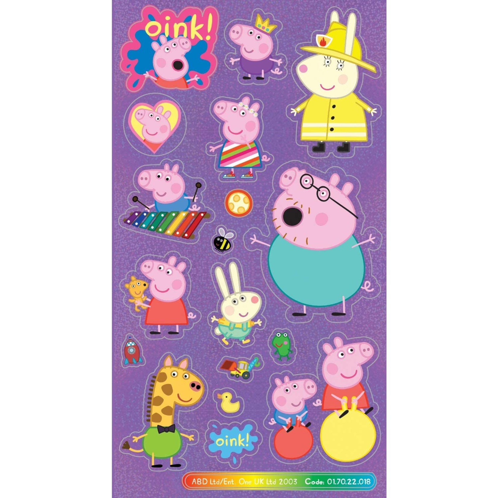 Paper Projects Peppa Pig Sticker Pack