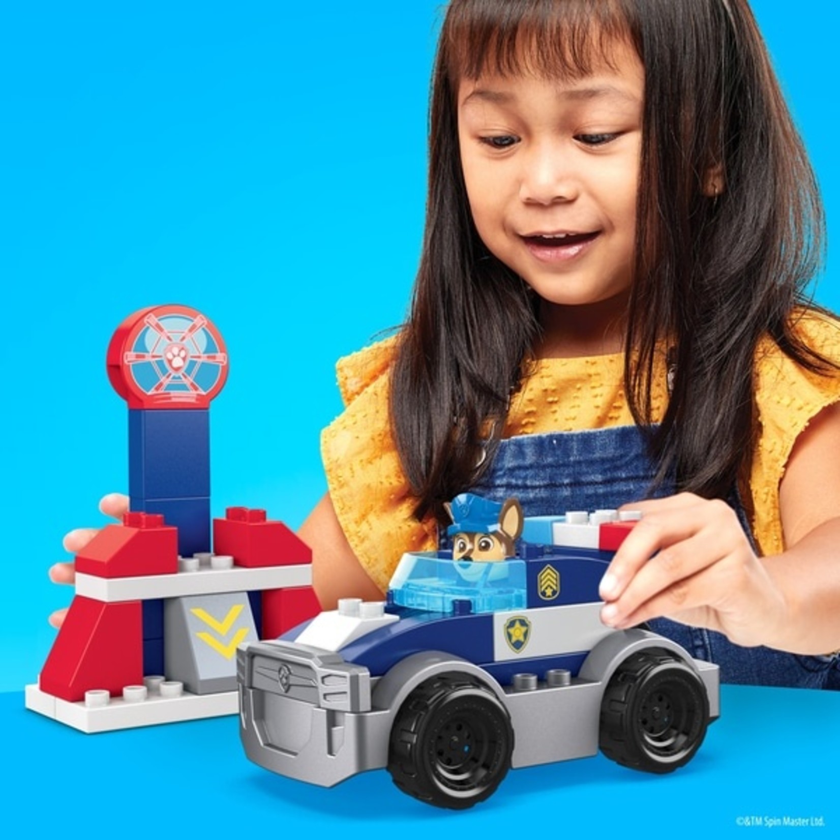 Fisher Price The Movie-Paw Patrol Mega Bloks Chase's Politieauto