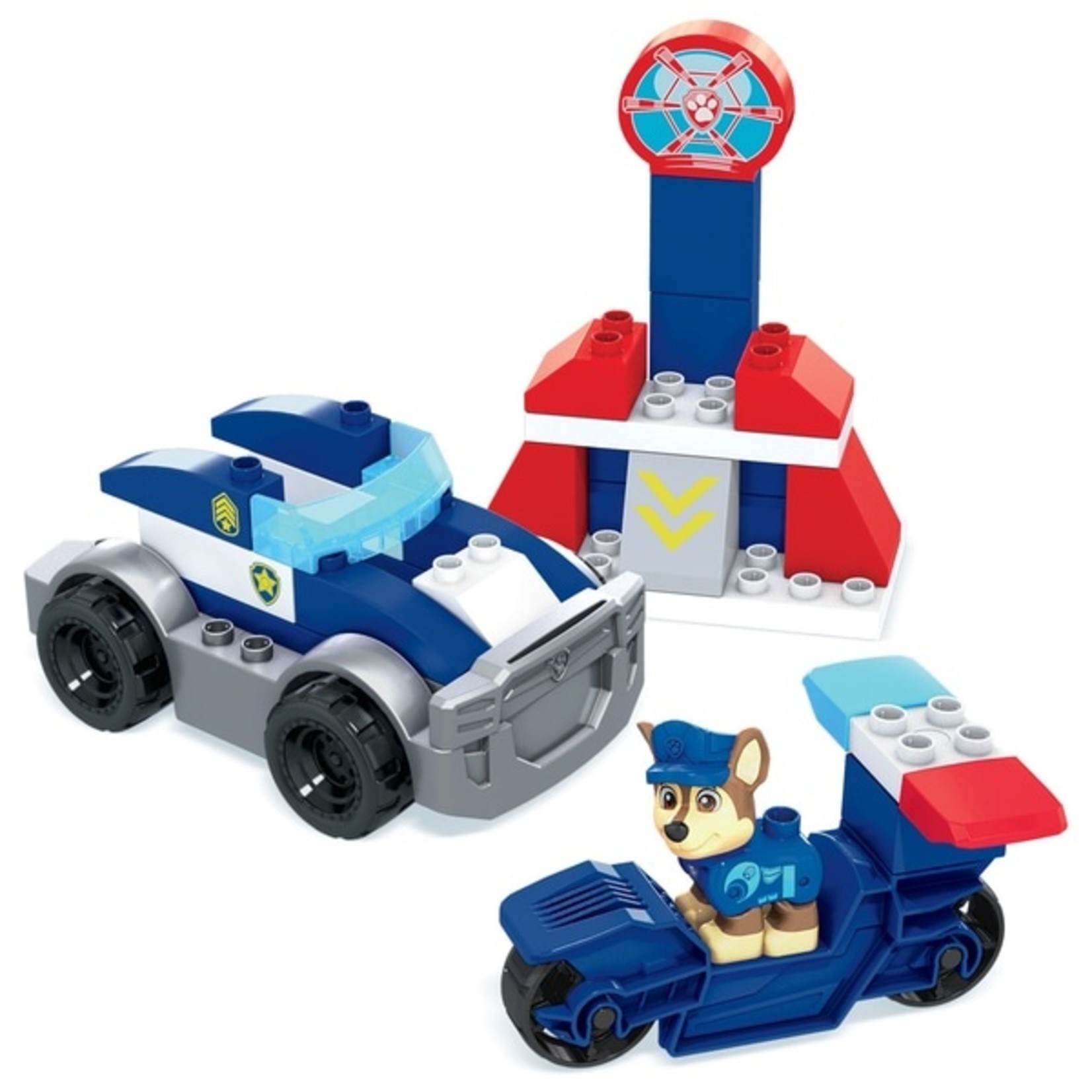 Fisher Price The Movie-Paw Patrol Mega Bloks Chase's Politieauto