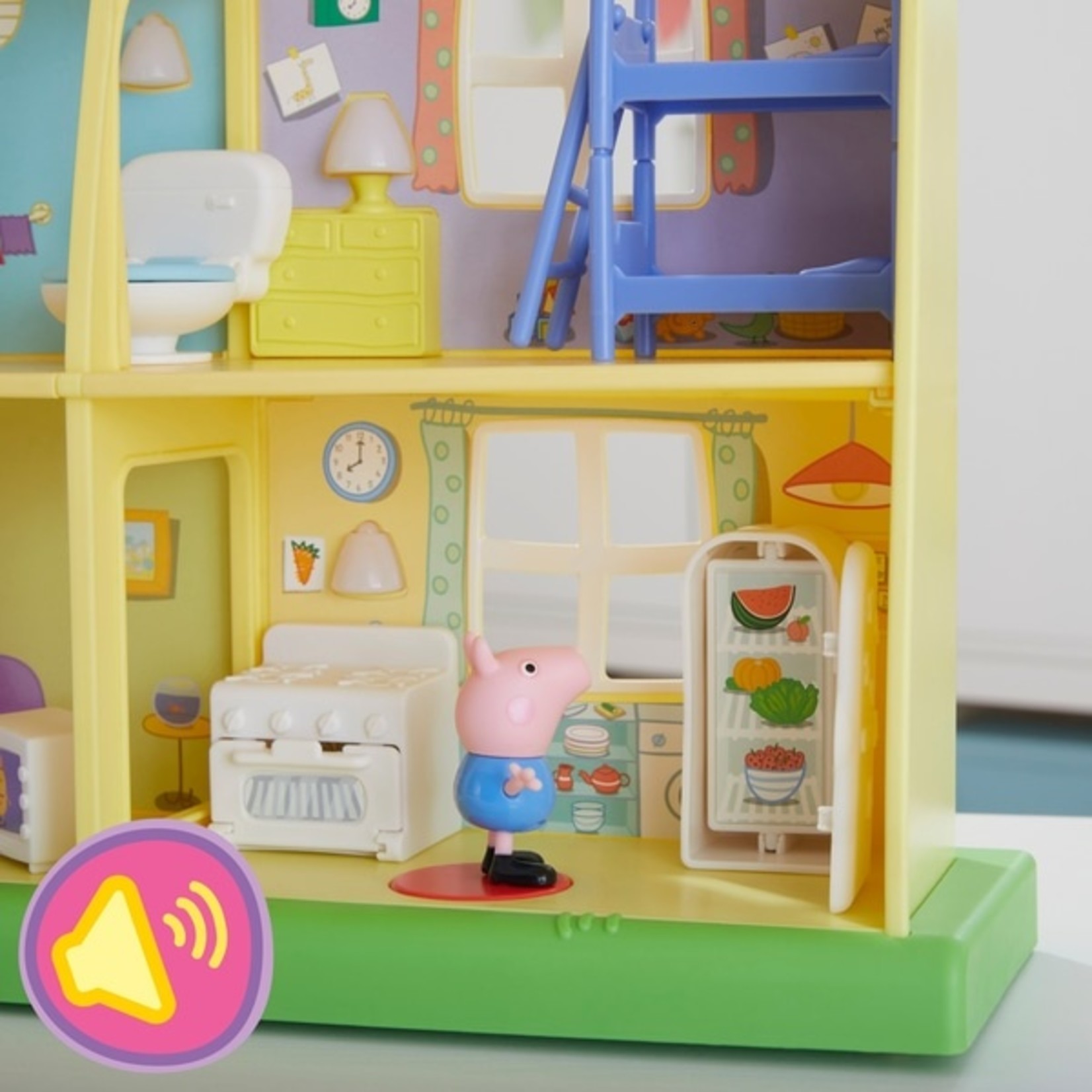 Hasbro Peppa Pig’s Dag en Nacht Speelhuis - Engelstalig