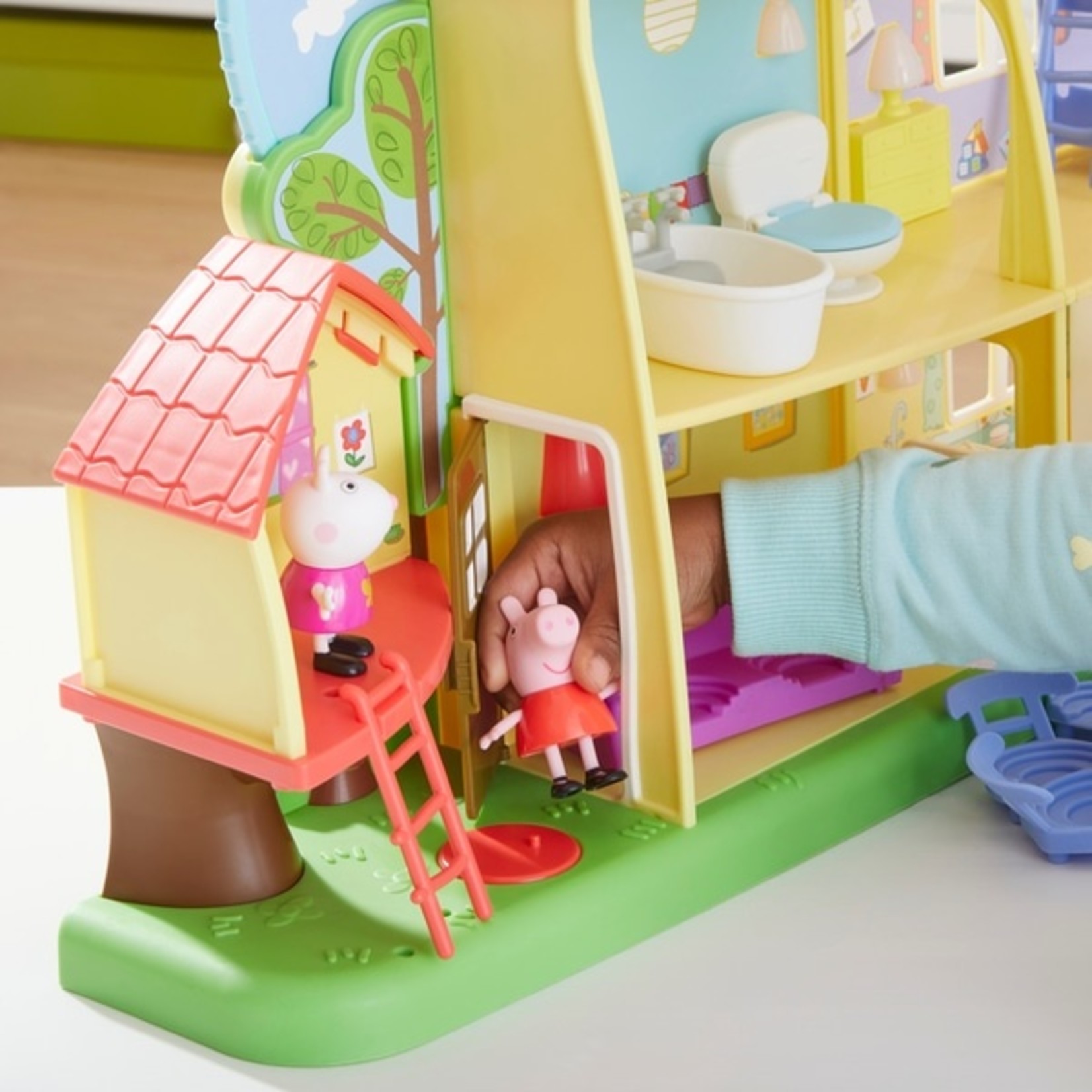 Hasbro Peppa Pig’s Dag en Nacht Speelhuis - Engelstalig