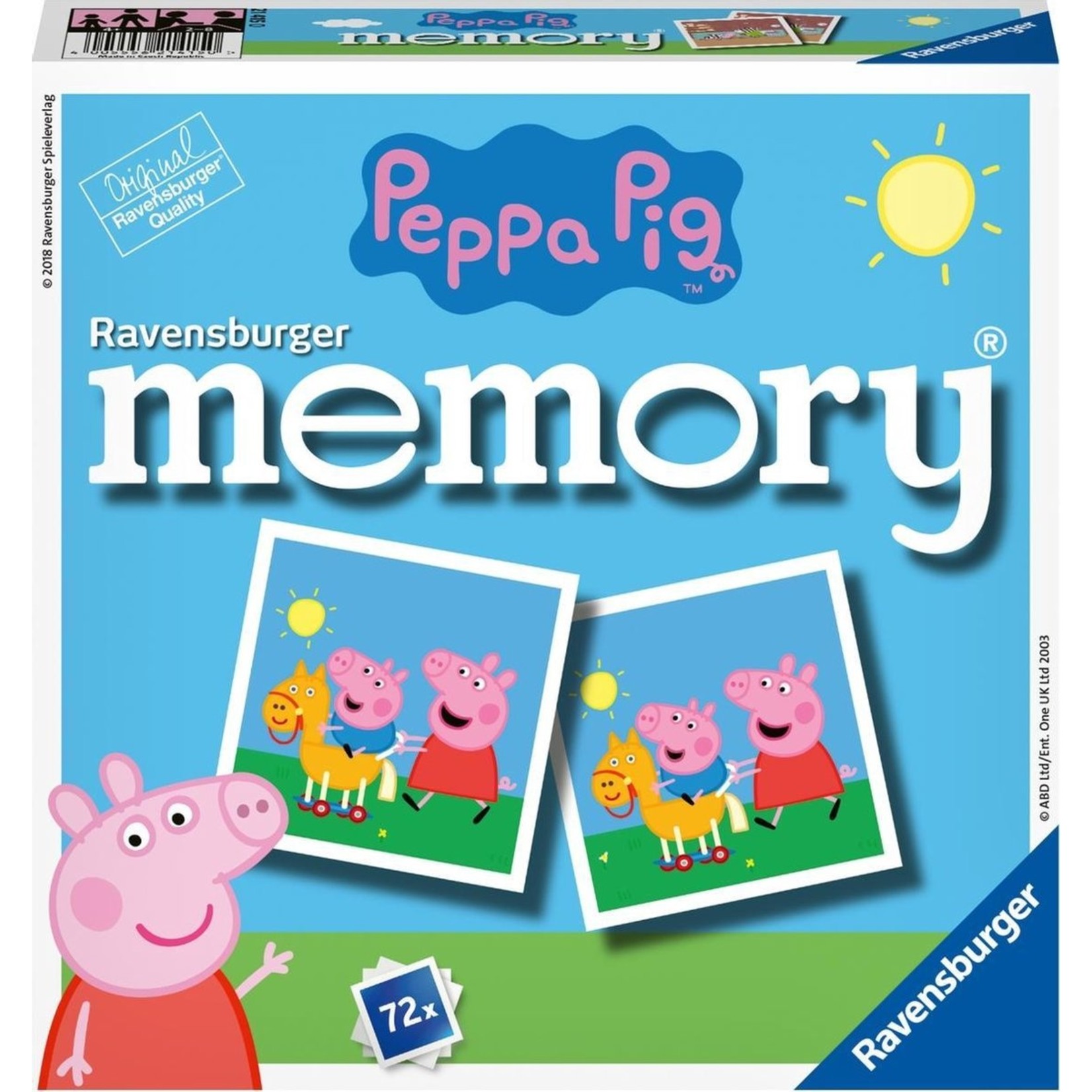 Ravensburger Peppa Pig Memory Spel