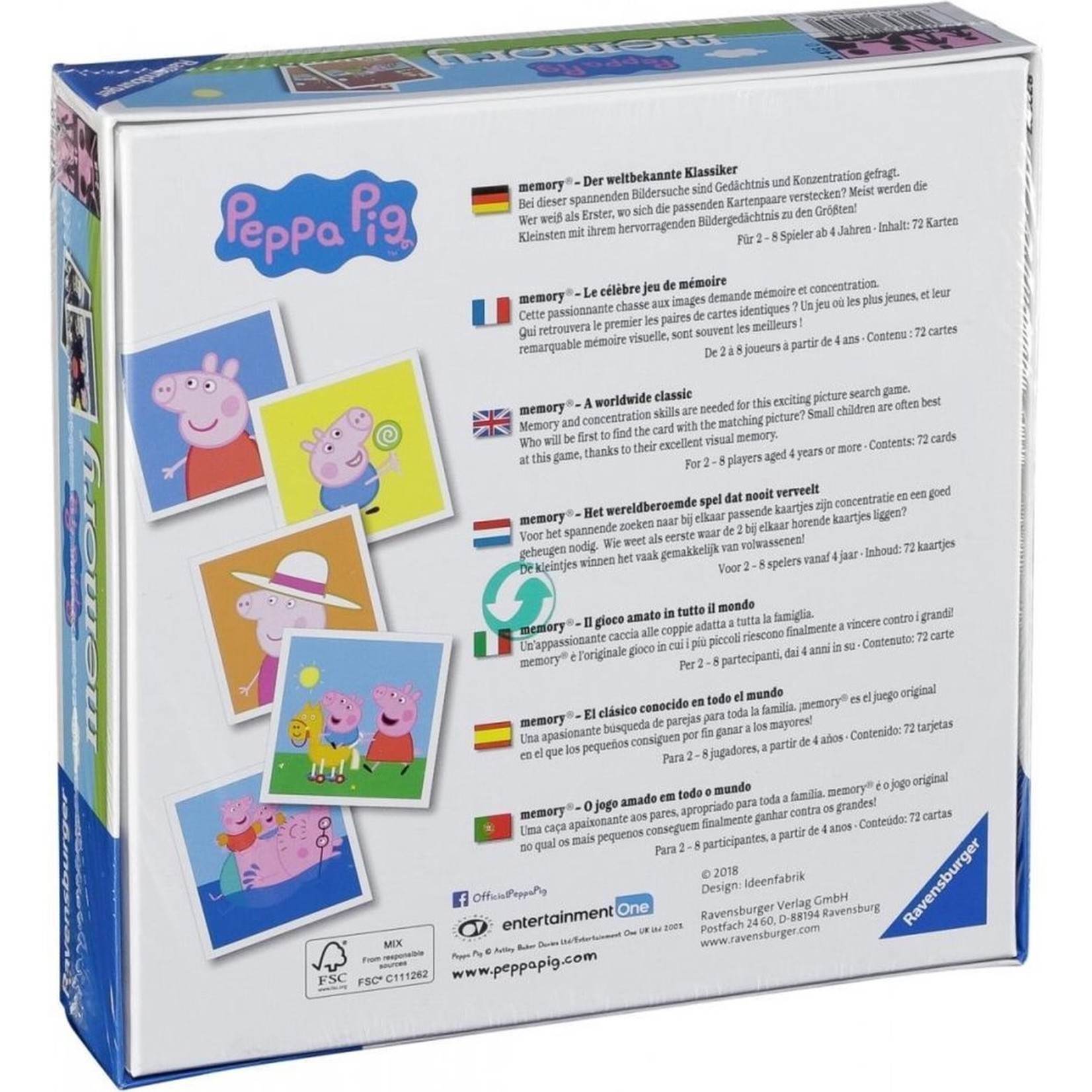 Ravensburger Peppa Pig Memory Spel