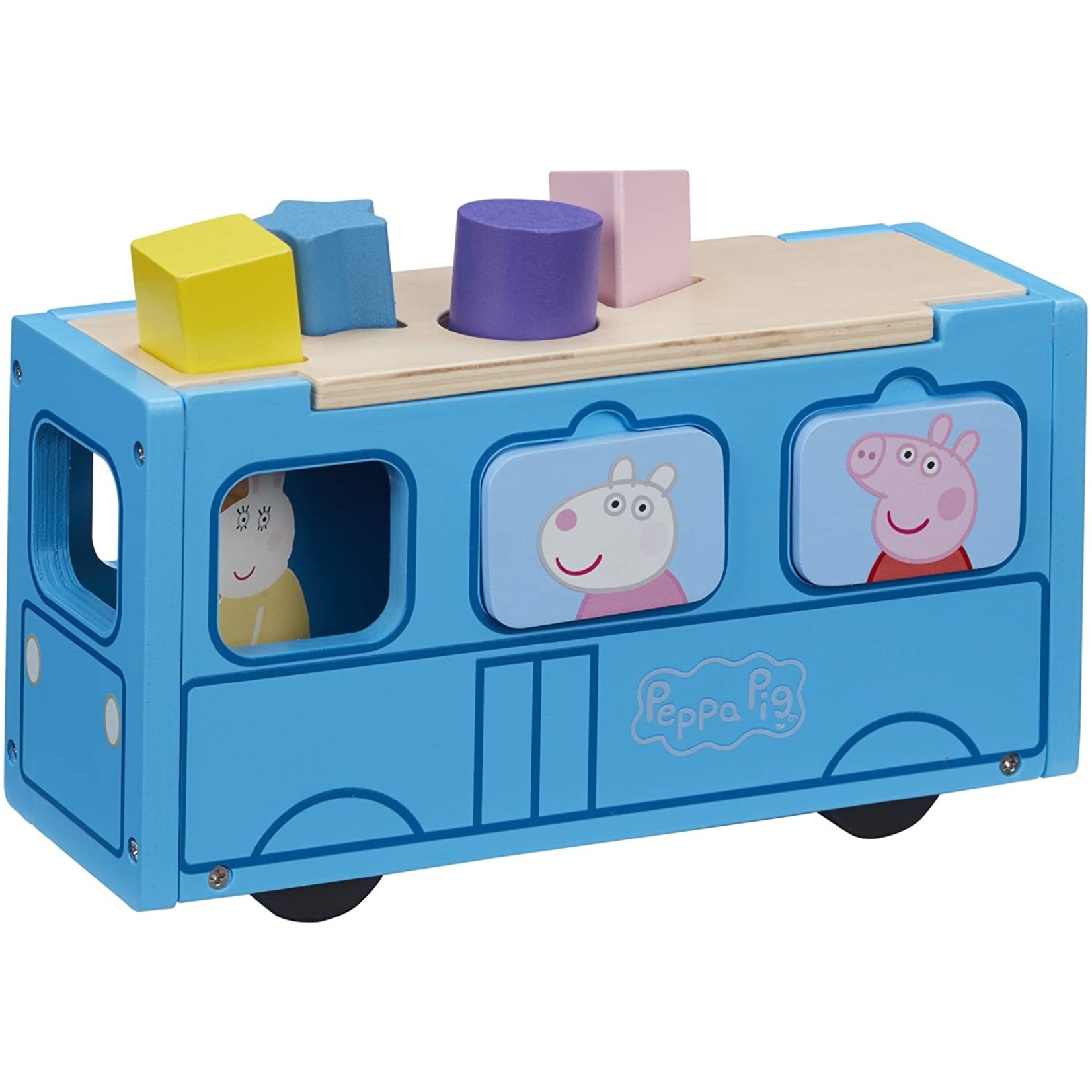 Peppa Pig's Houten Schoolbus