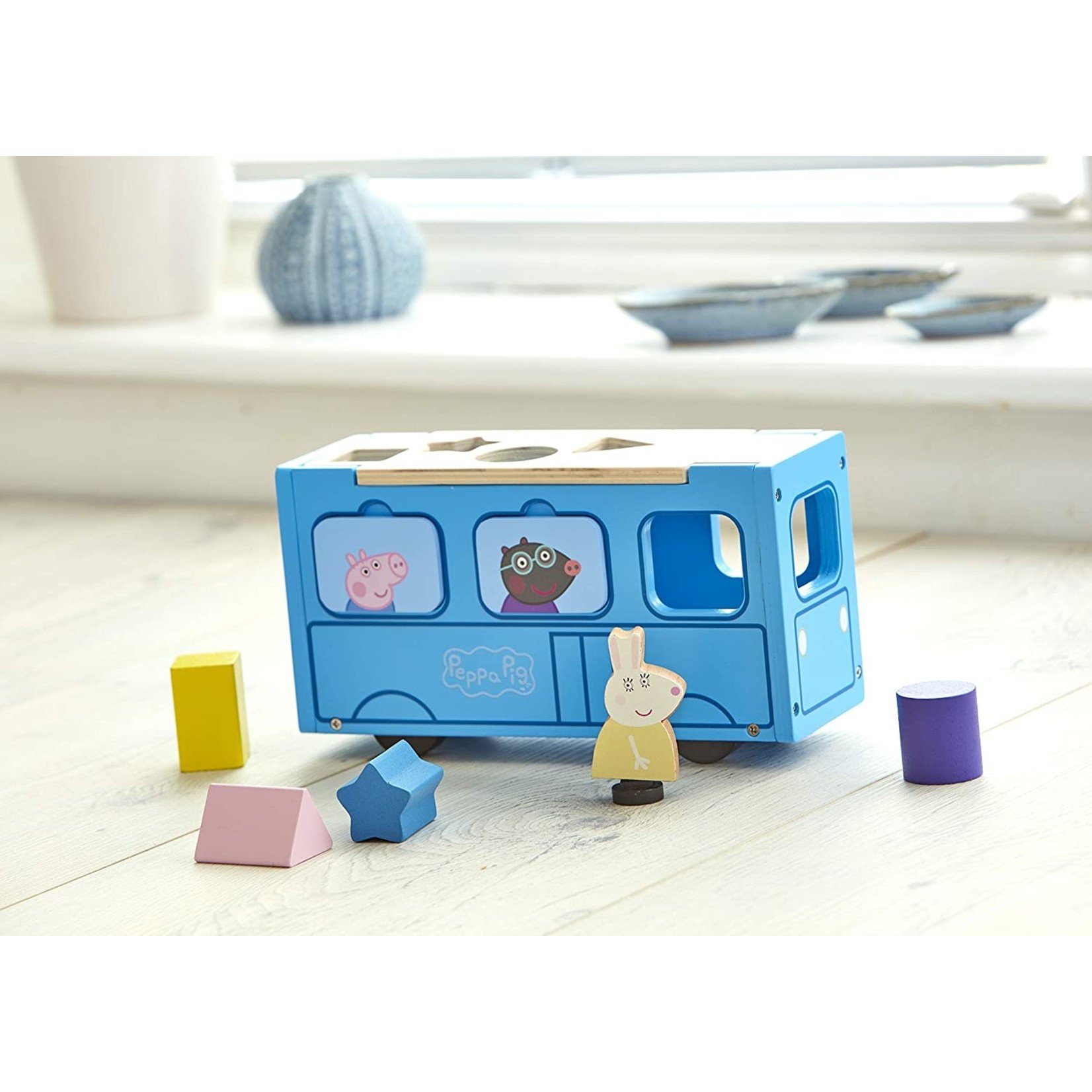 Peppa Pig's Houten Schoolbus