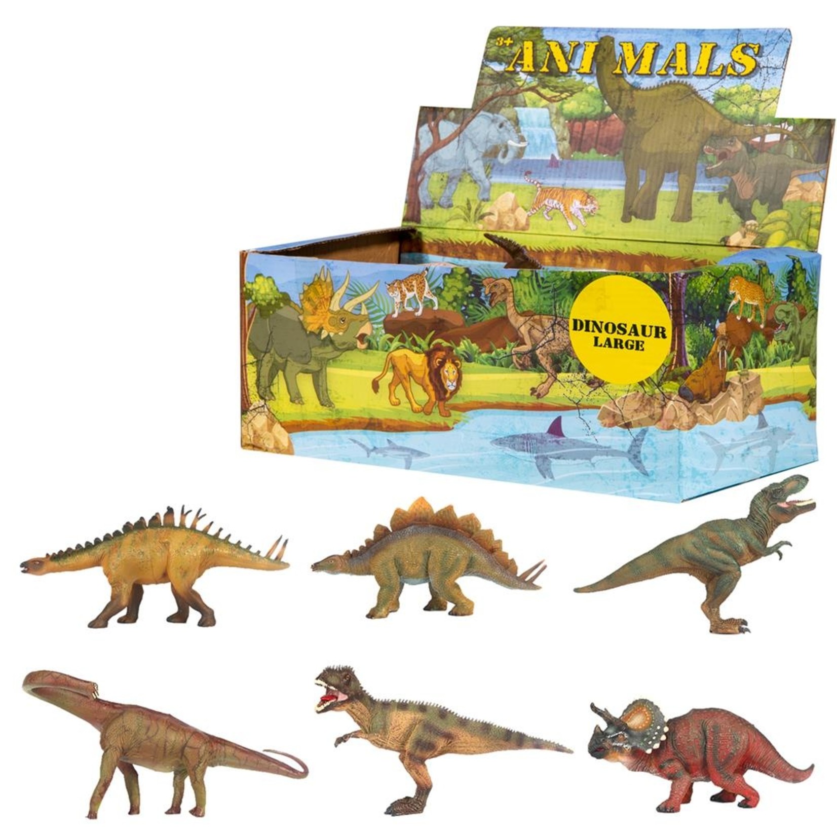 Dinosaurus Speelfiguur Large Assorti 20-30 cm