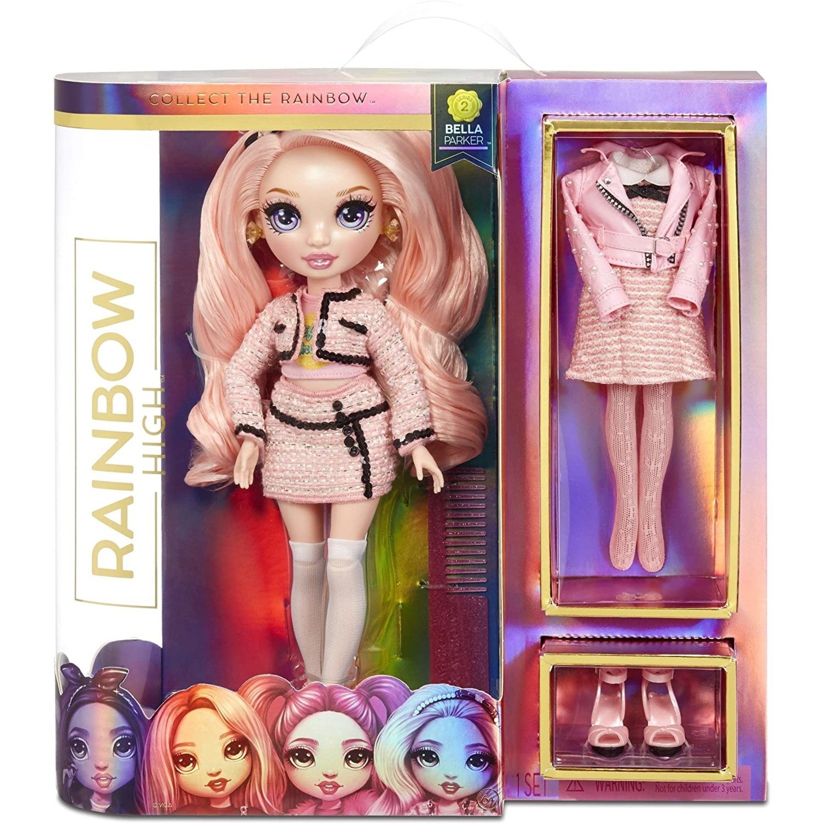 MGA Entertainment Rainbow High Doll Pink - Bella Parker