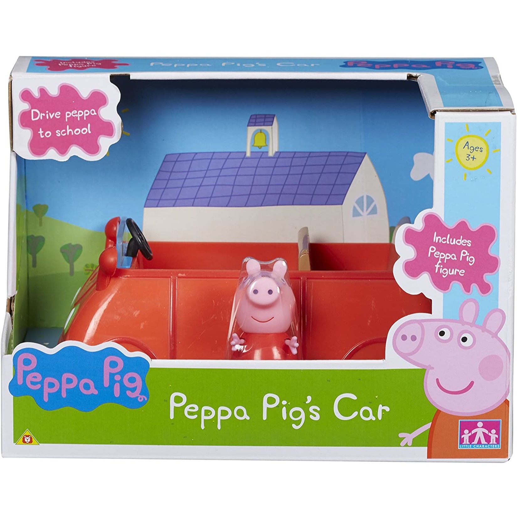 Peppa Pig's Rode Auto - 3 zitplaatsen