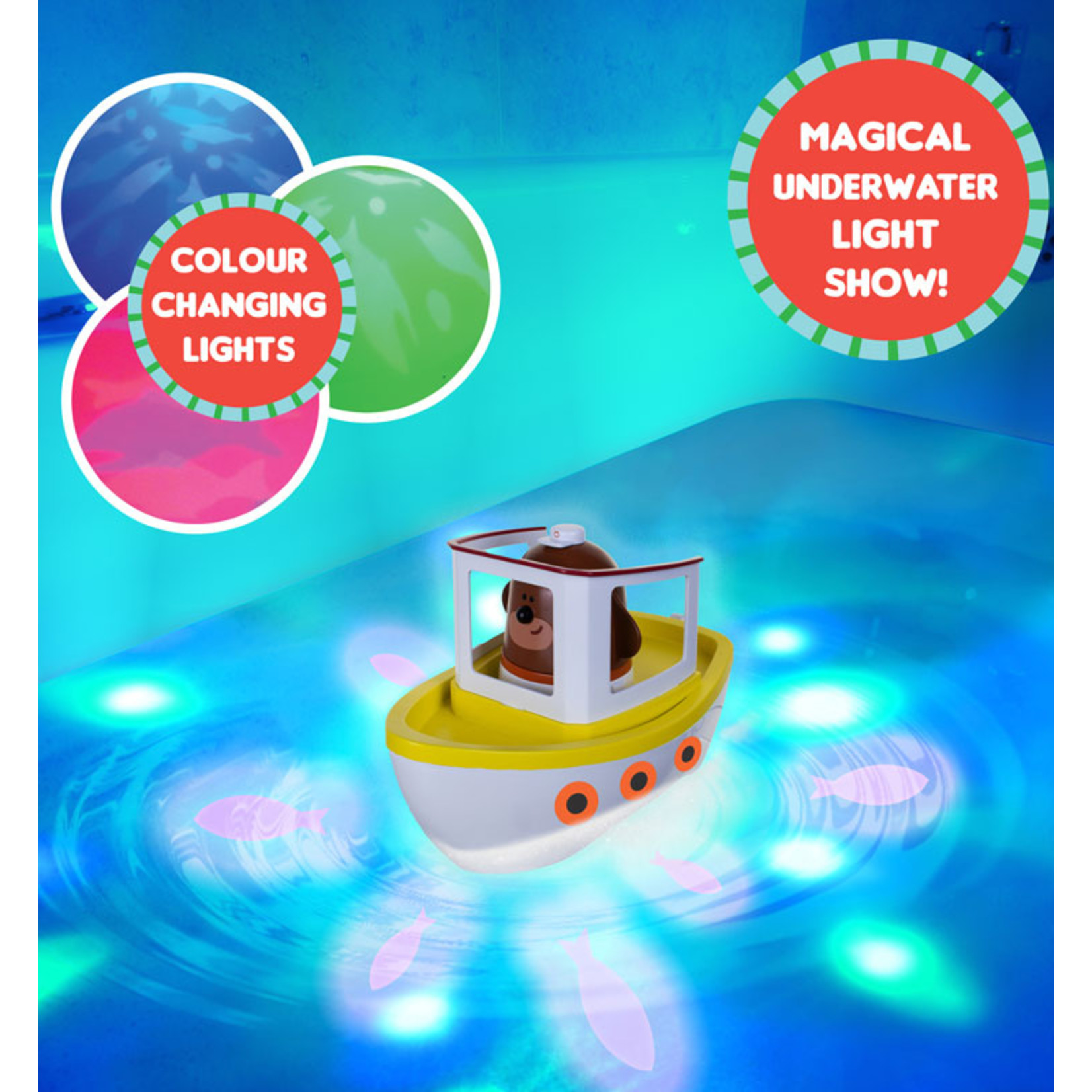 Hoi Duggee Lichtshow Boot Badspeelgoed