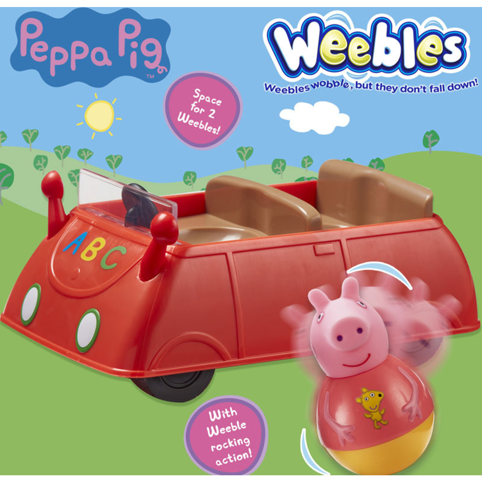 Weebles Peppa Pig Weebles Auto