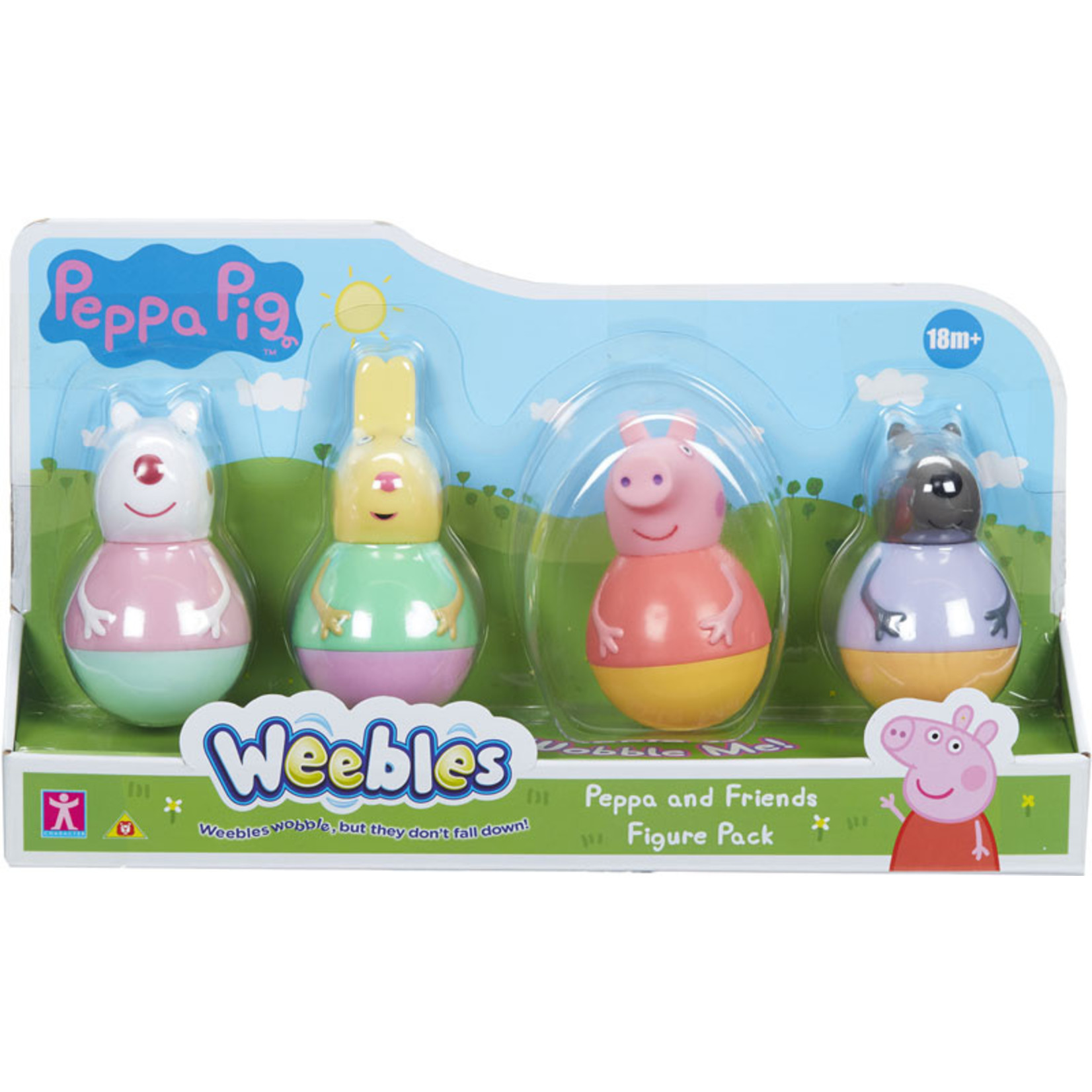 Weebles Peppa Pig Weebles Figuren Set