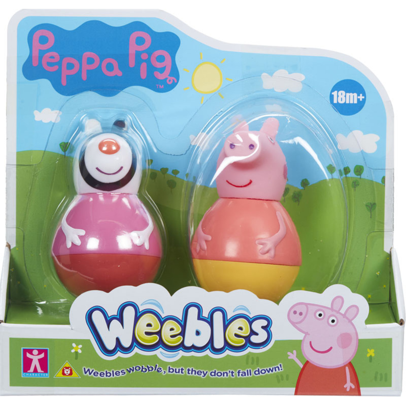 Weebles Peppa Pig Weebles Figuren Twin Set