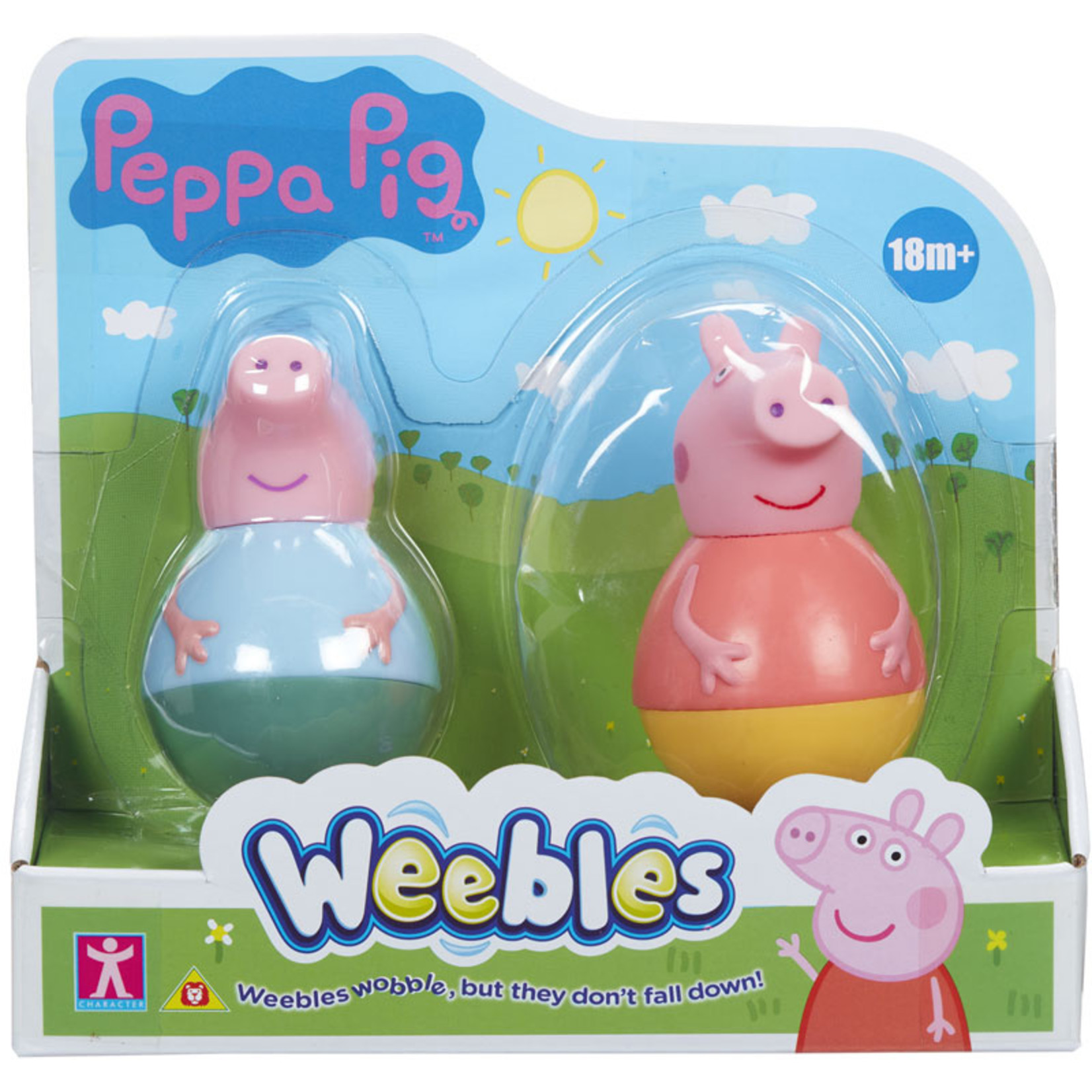 Weebles Peppa Pig Weebles Figuren Twin Set