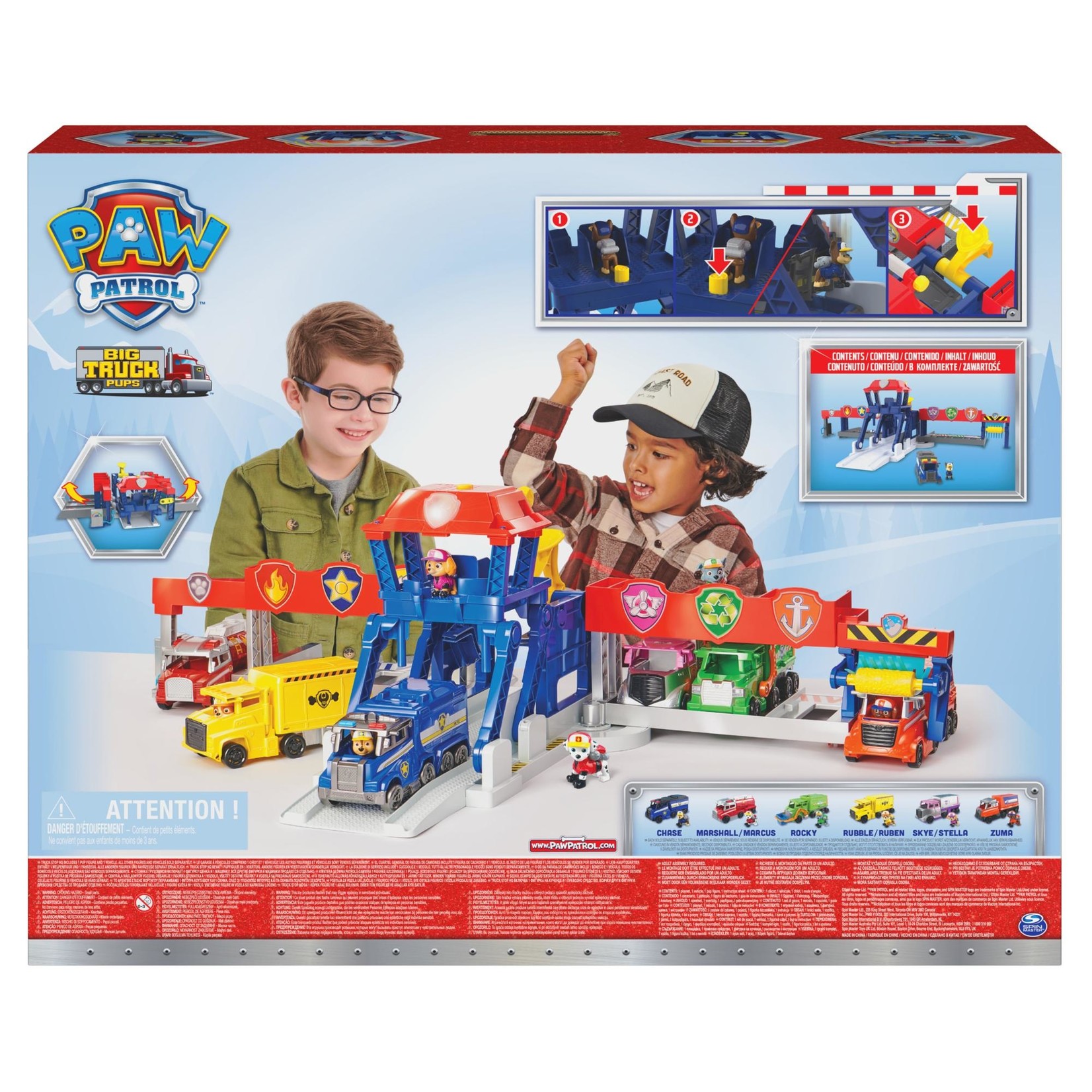 Spin Master Paw Patrol Big Truck Pups Highway Rescue