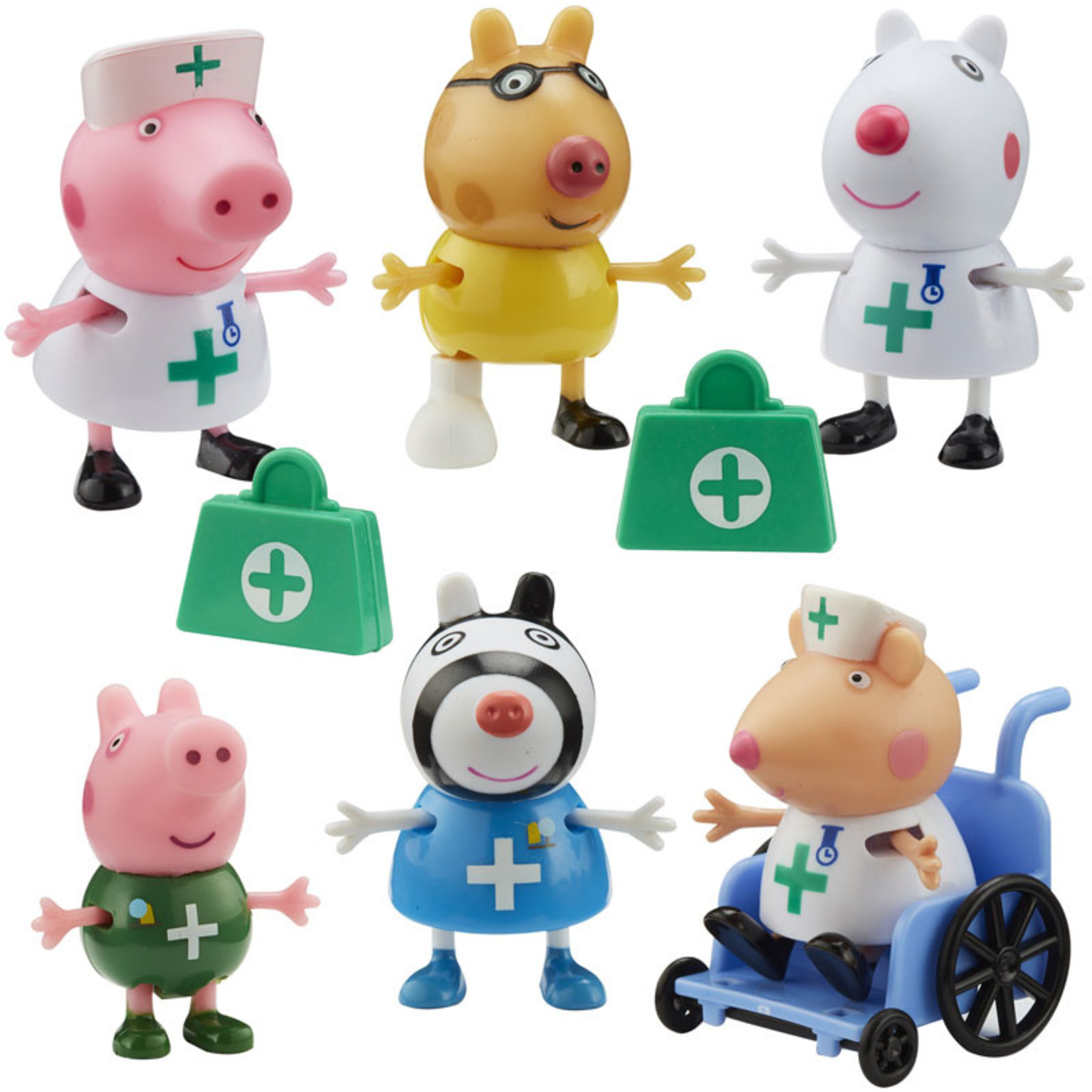 Character Peppa Pig Figuur Set – Dokters en Verpleegsters