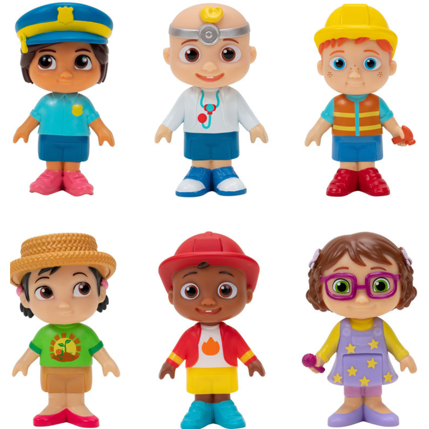 Jazwares Cocomelon Figuren - Vrienden & Beroepen