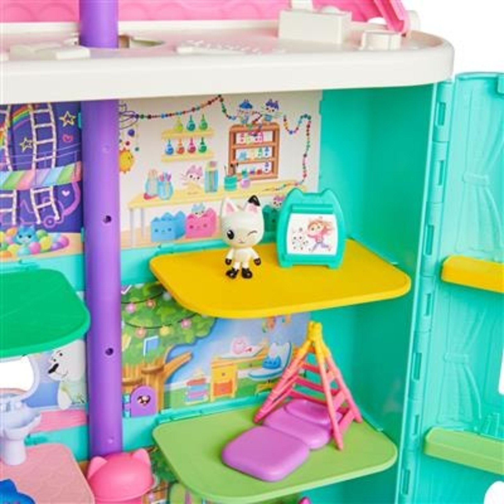 Spin Master Gabby's Poppenhuis -  Purrfect Dollhouse Speelhuis