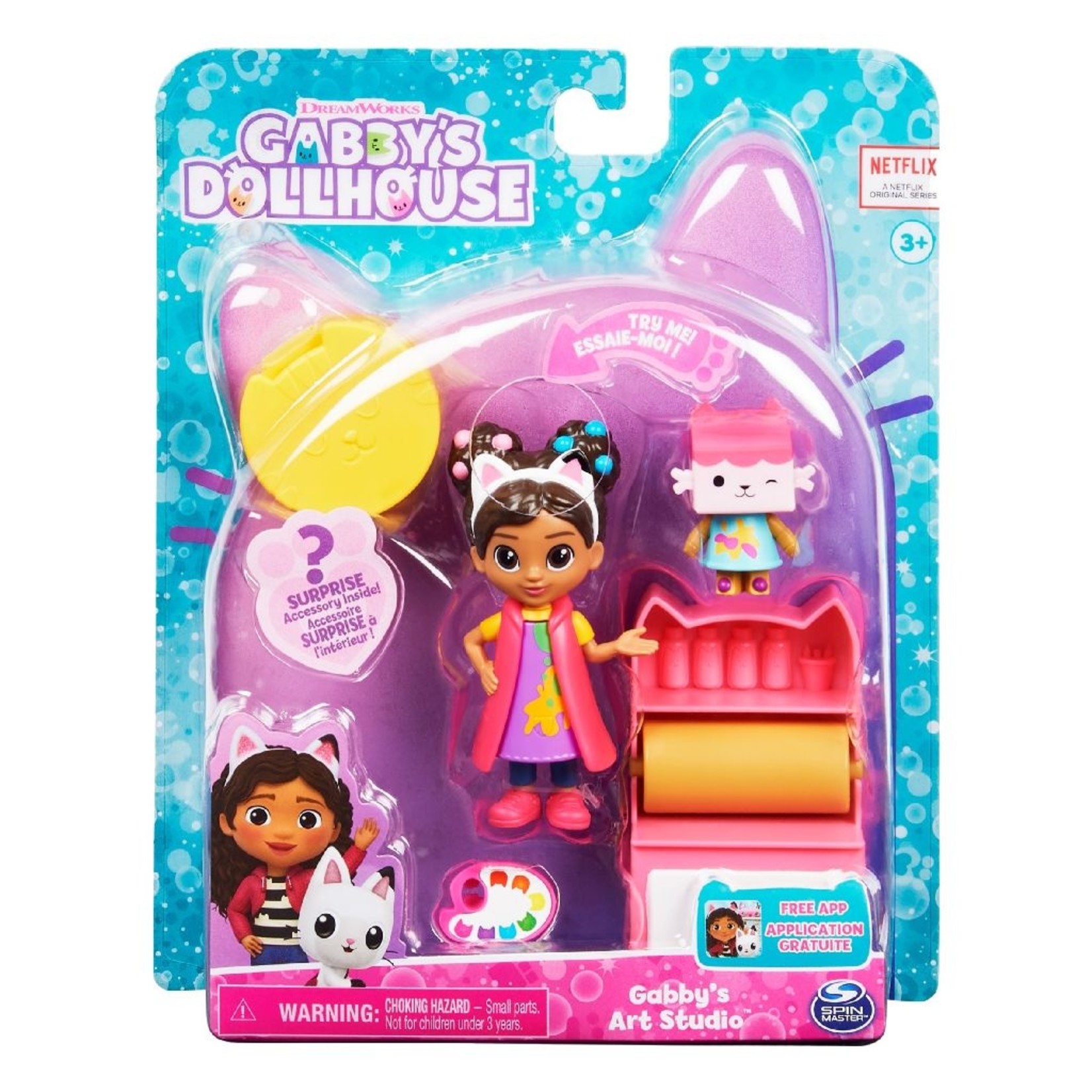 Spin Master Gabby's Poppenhuis Cat-tivity Pack – Gabby’s Art Studio